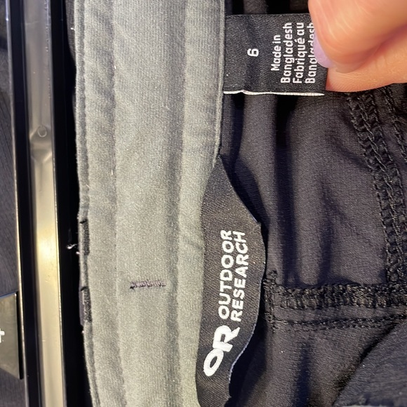 Outdoor Research women’s nylon pants size waist 15 hips 17 1/2 length 29 - Picture 16 of 16